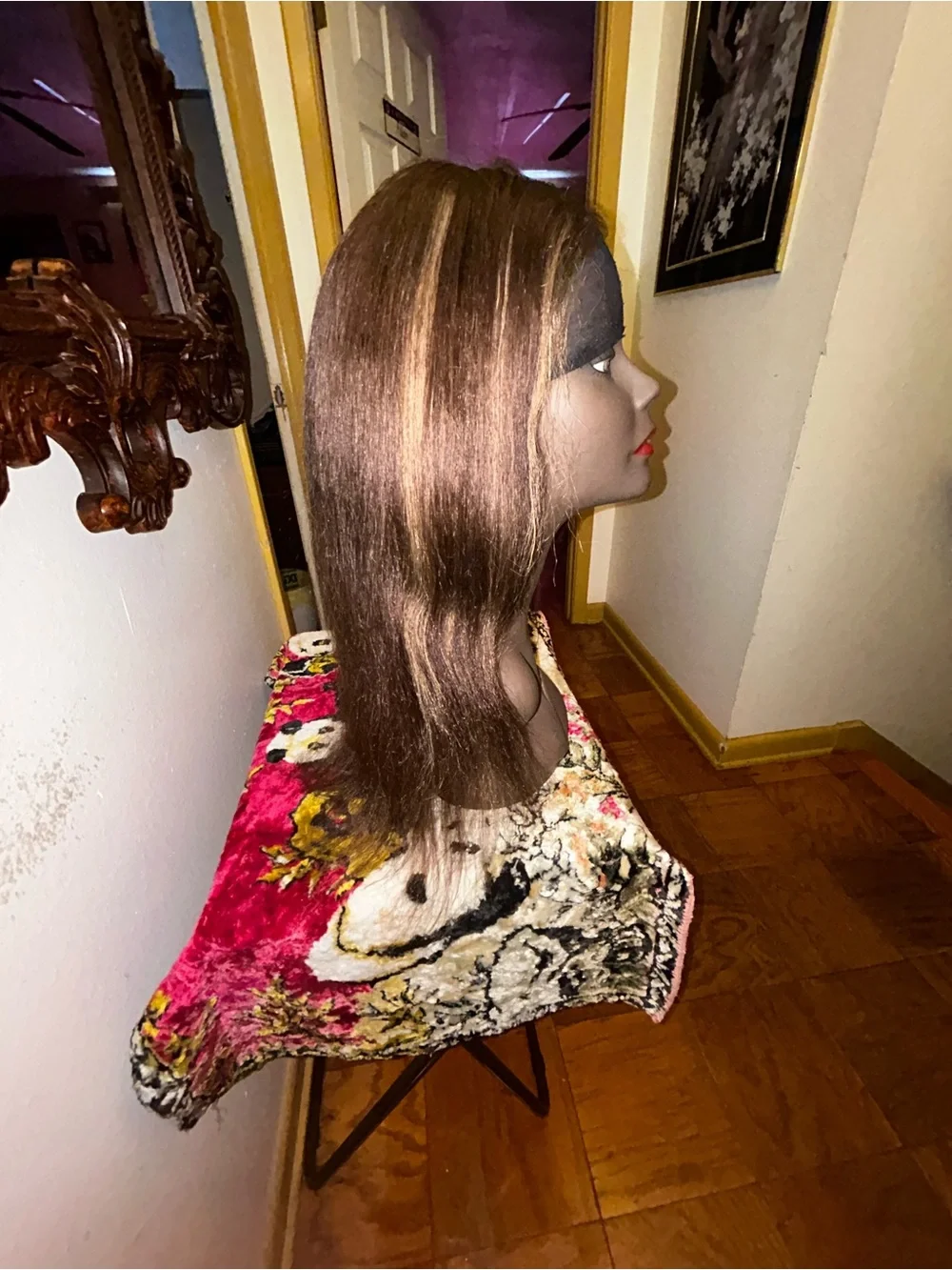 Women’s Brown Straight Wig - Natural Brown